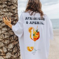 Afrohouse&Aperol - Ultra Oversized Box Tee S