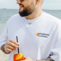 Afrohouse&Aperol - Ultra Oversized Box Tee S